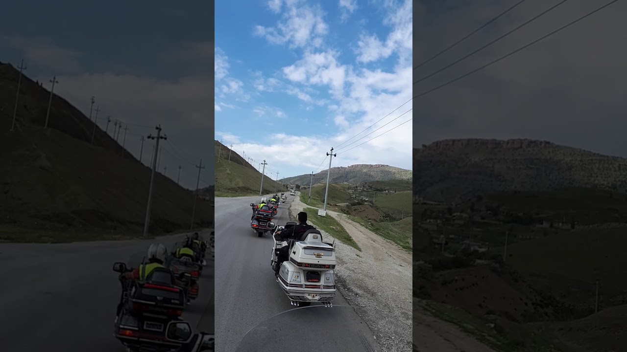 العراق سليمانية  طريق سد  دوكان