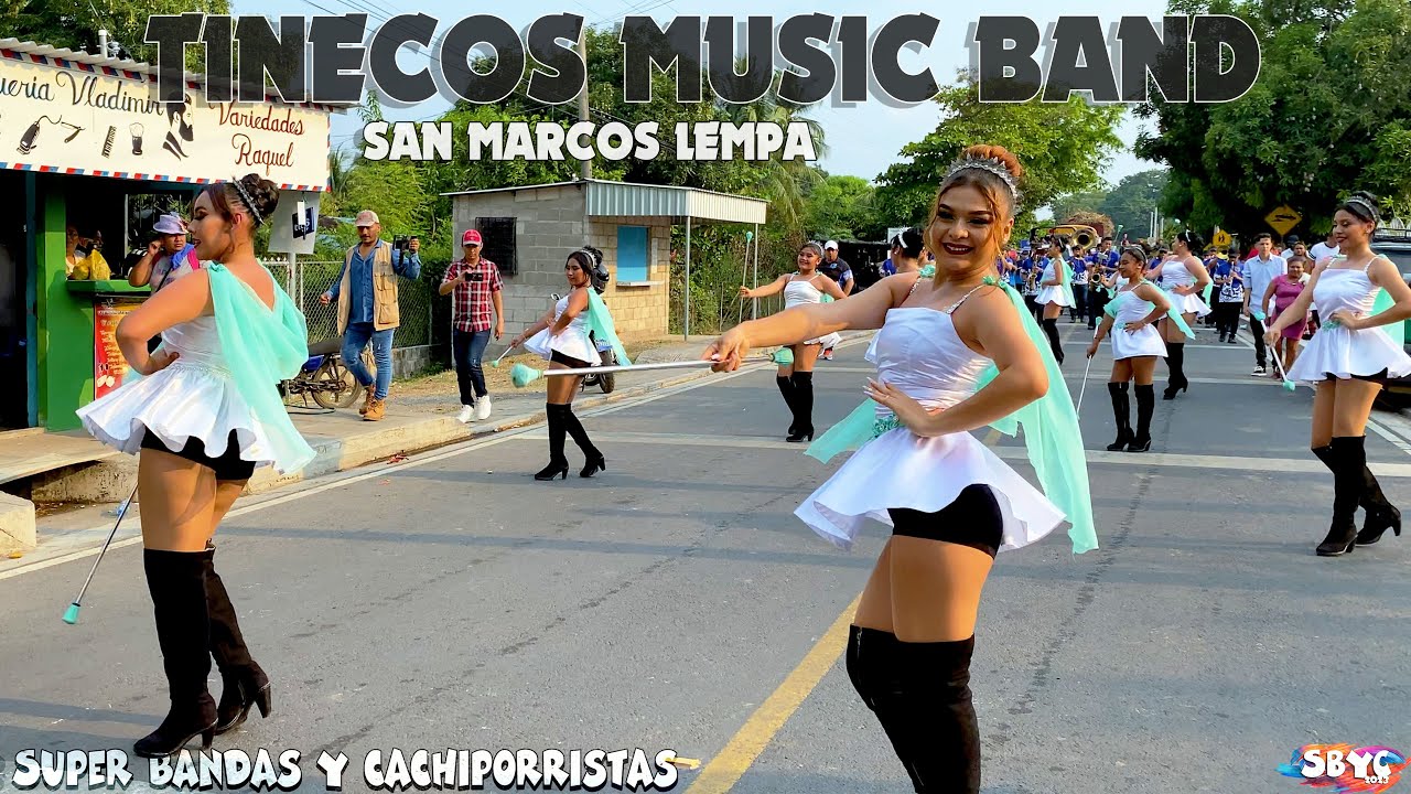 Tinecos Music Band en San Marcos Lempa 2023.