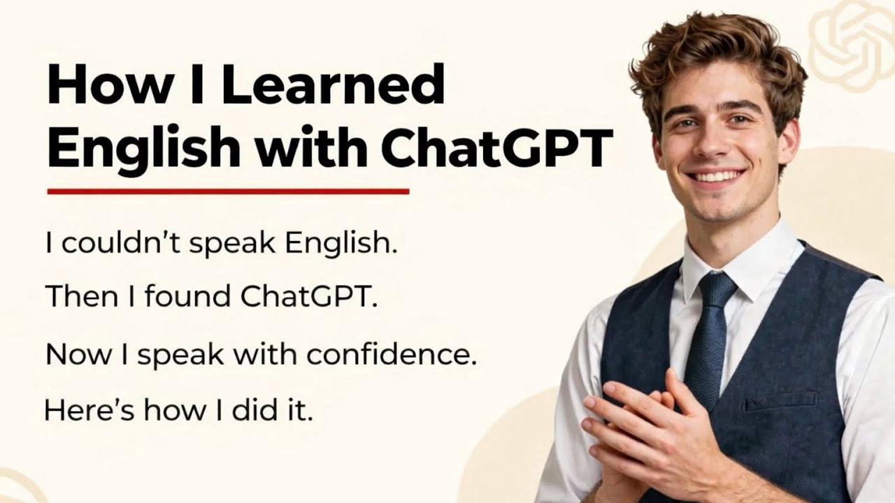How I Learned English with ChatGPT 🤖🔥 (From Zero to Confident Speaker)