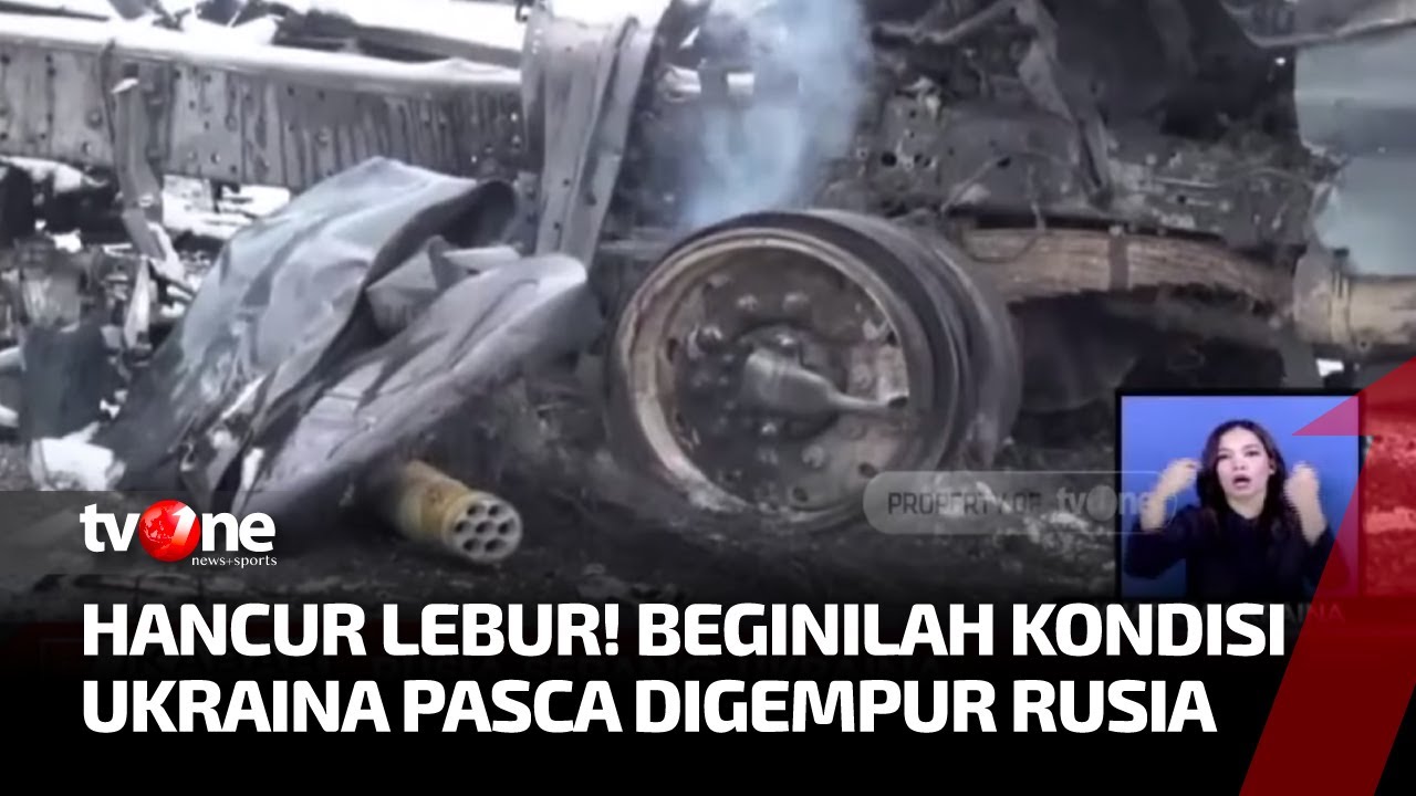 Rusia Serang Ukraina, Ini Penampakan Kerusakan Usai Terjadi Serangan | Kabar Pagi tvOne