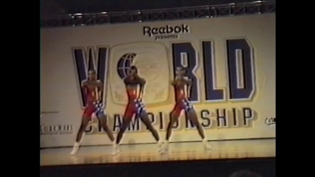 Patrick Goudeau, Brett Kelly, Terry Lilly (USA) - 1992 World Aerobic Championship