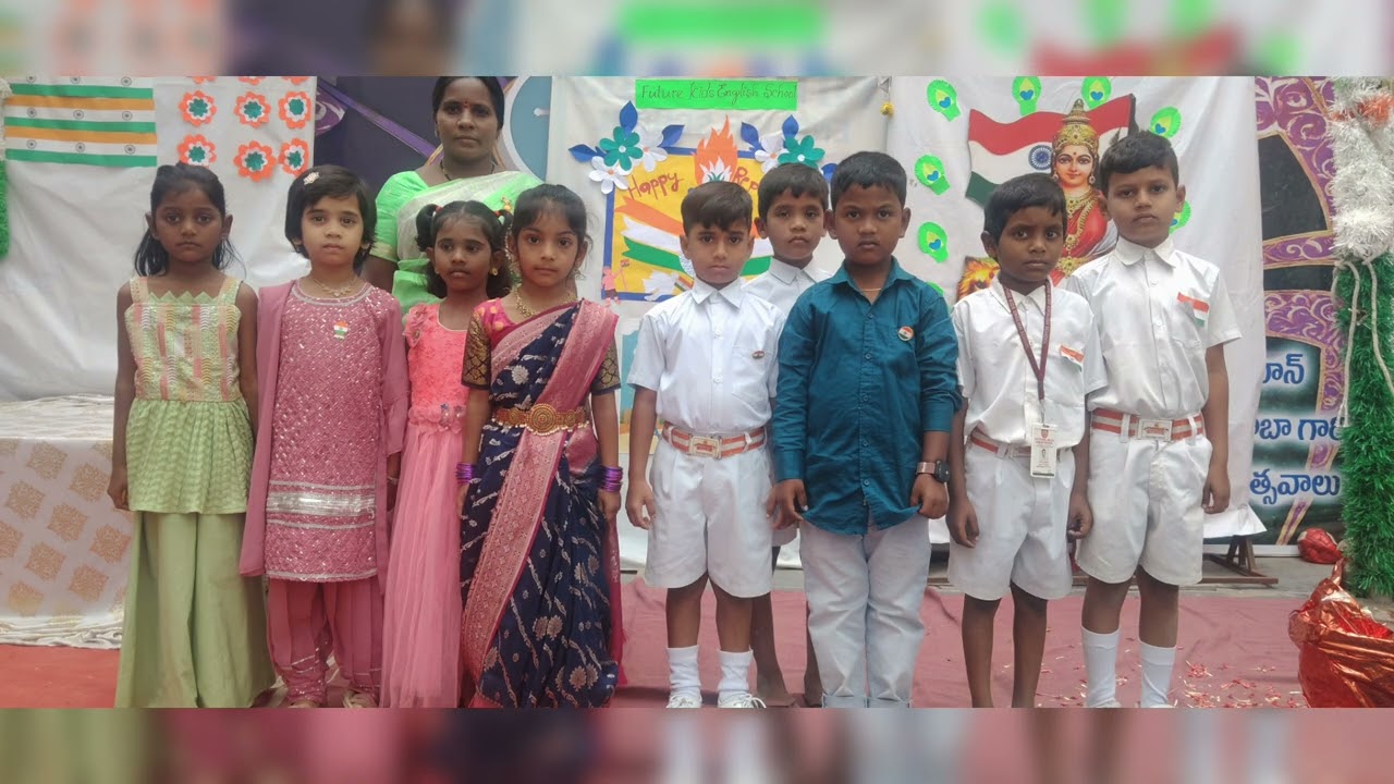 Republic day celebrations in Future kids English school 💥🇭🇺