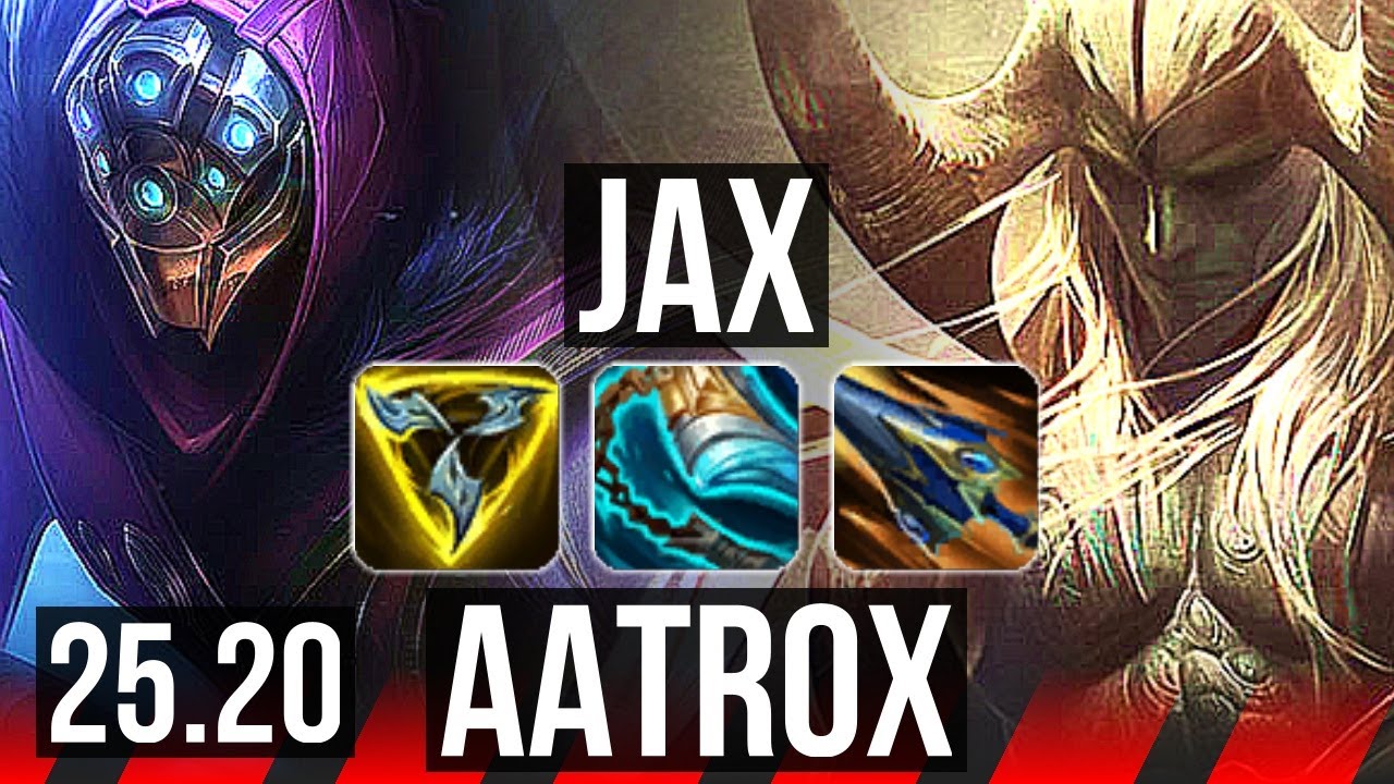 JAX vs AATROX (TOP) | 48k DMG | KR Master | 25.20