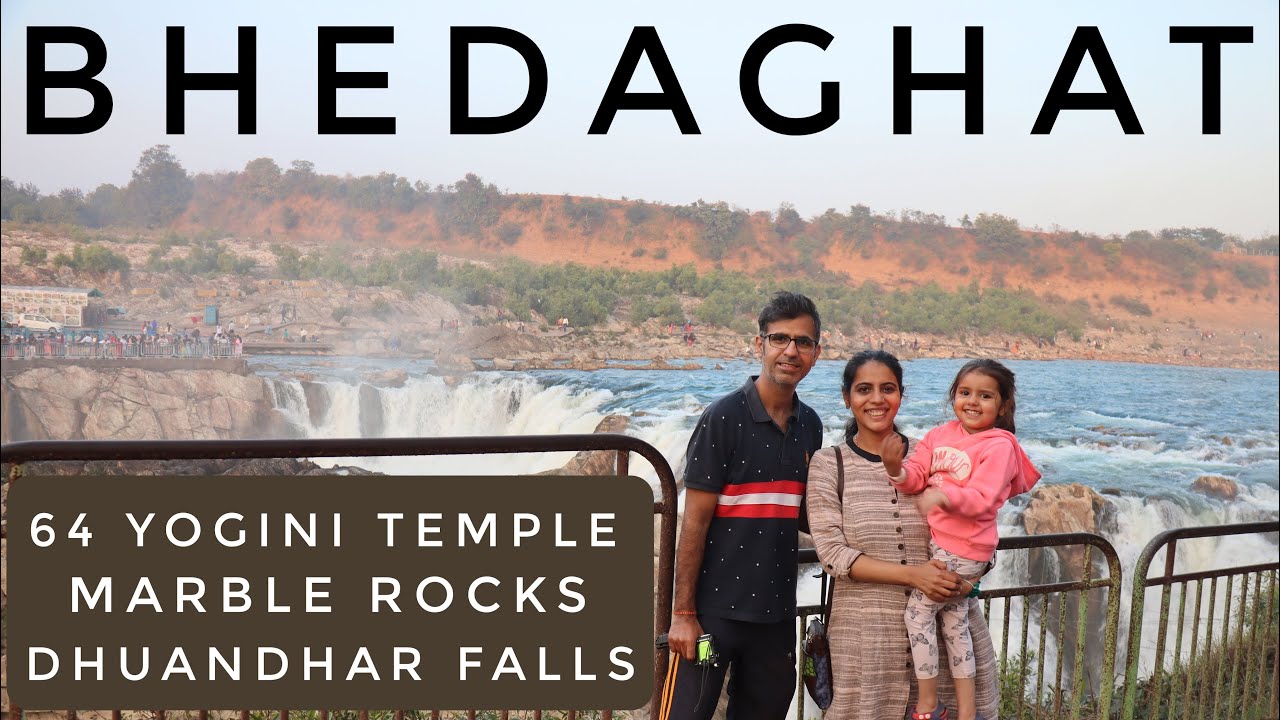 Bhedaghat 2021 | Family road trip | Marble Rocks | Dhuandhar Falls | 64 Yogini Temple | Jabalpur