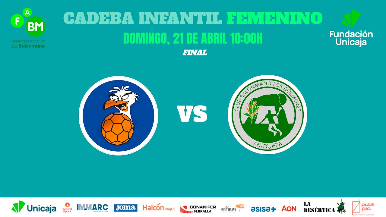 CADEBA INFANTIL FEMENINO 2024 // 3º y 4º PUESTO: EM CARBONERAS VS TIERRA DE MAESTROS ANTEQUERA