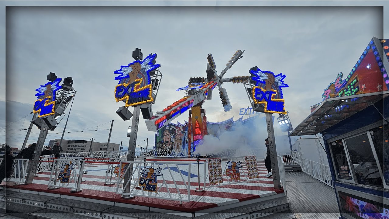 Extreme Fête Foraine Foire St Michel Le Havre 2025 (Top Scan)