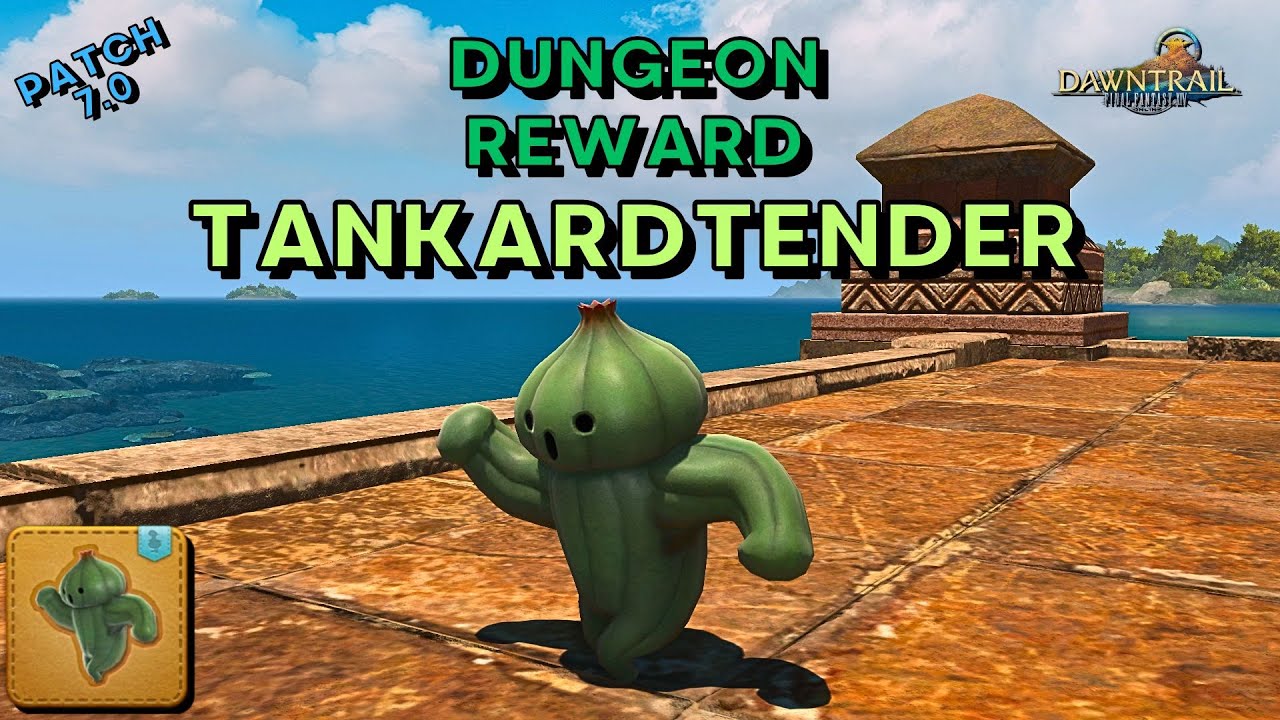 Tankardtender - Minion Showcase | FFXIV 7.0