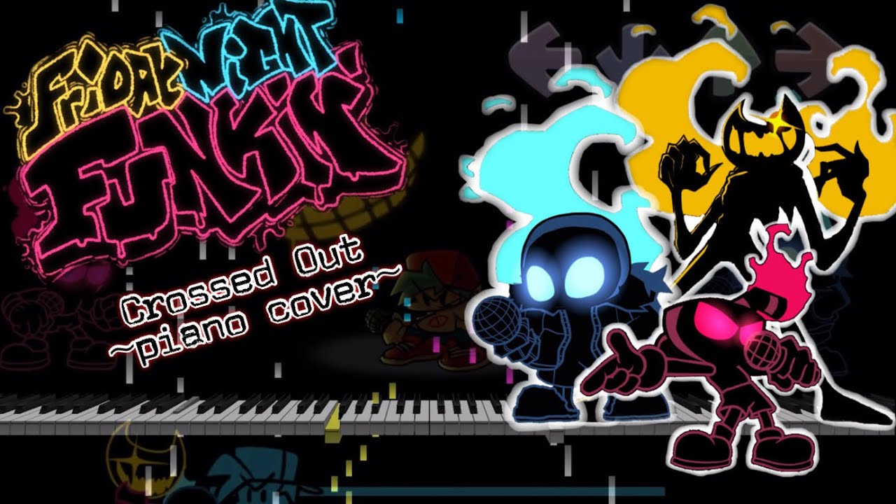 「Crossed Out」Friday Night Funkin' ~piano cover by myumyu~ /ピアノカバー、耳コピ