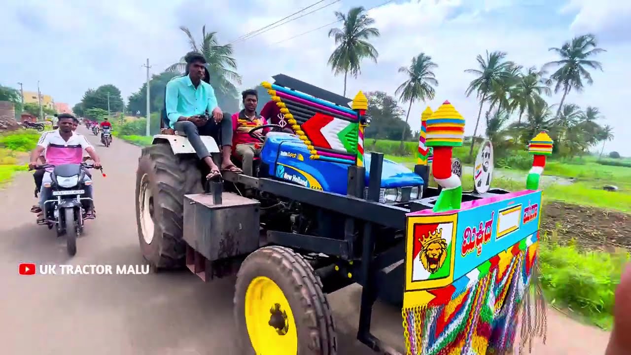 ❤️‍🩹ಲವ್ ಮಾಡಿನಿ ನಿನ್ನ ಕನ್ನಡ ಸಾಲ್ಯಾಗ್ ✨ new Holland Tractor Deere and Modifications videos 