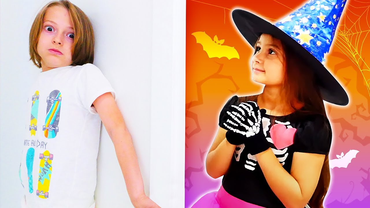 Las bromas de Halloween y las pesadillas nocturnas de Selín. Ideas de juegos para niños.