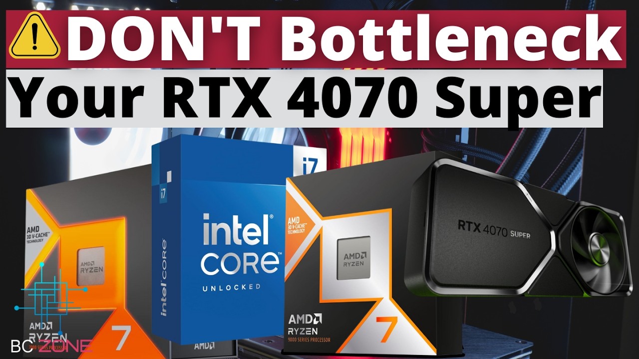 Лучшие процессоры для Nvidia RTX 4070 Super (осень 2025 г.) ✅ Лучшие варианты AMD и Intel