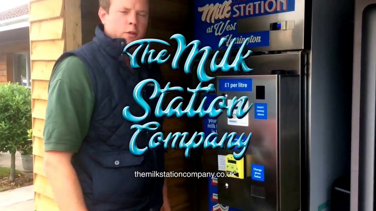 How to Clean our Milk Station Company Vending Machines