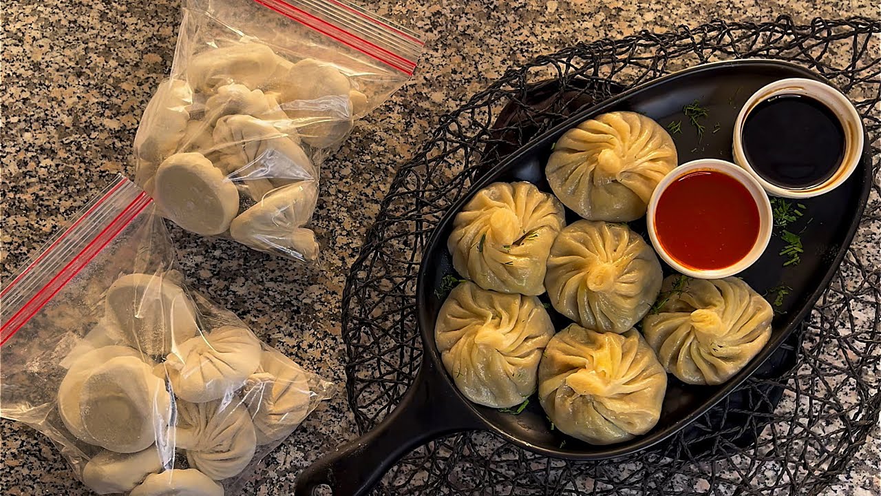 خينكالي طبق الزلابيه  الجورجي اللذيذ