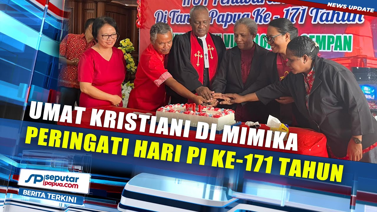Umat Kristiani di Mimika Gelar Ibdah Peringati Hari Pekabaran Injil ke 171 Tahun di Tanah Papua