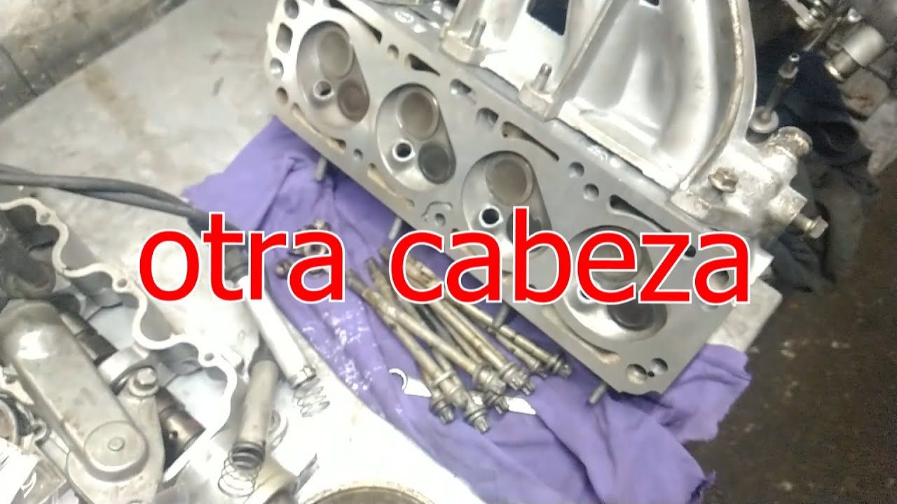 Se cambio la cabeza picada, reconstrucción de cabeza de chevy 1.6 parte 3