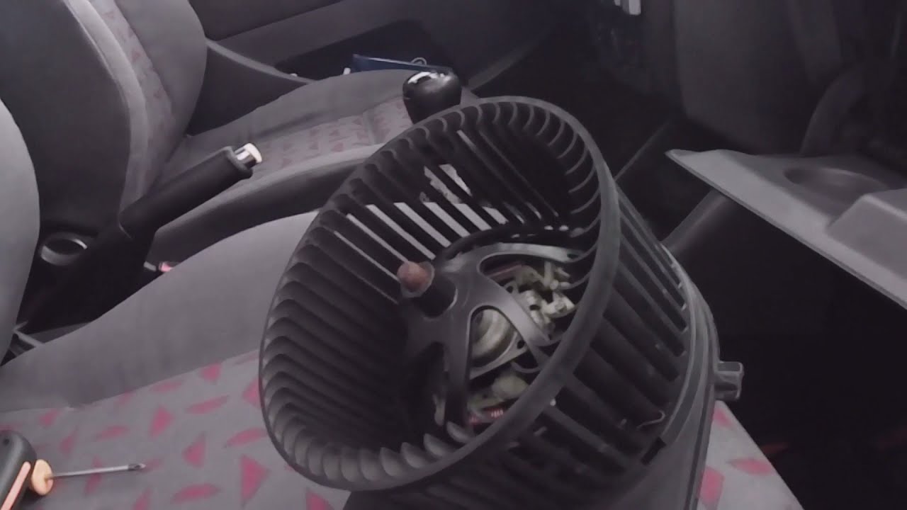 cambiar ventilador a seat cordoba/ibiza