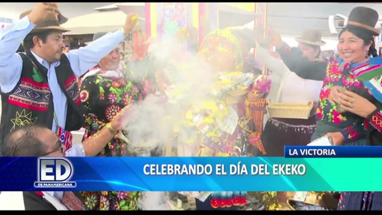 El “Ekeko” celebra su día con tradición y mucha abundancia