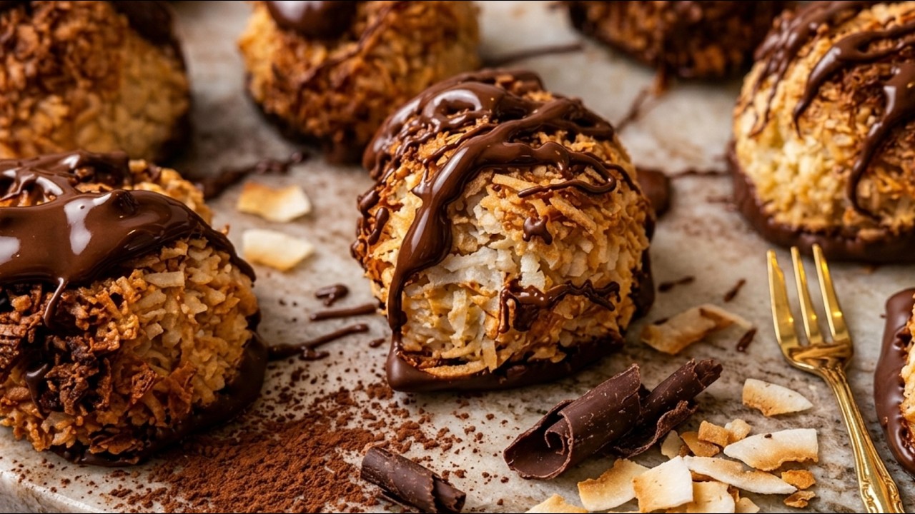 Coconut Macaroons with Leftover Egg Whites | No Waste