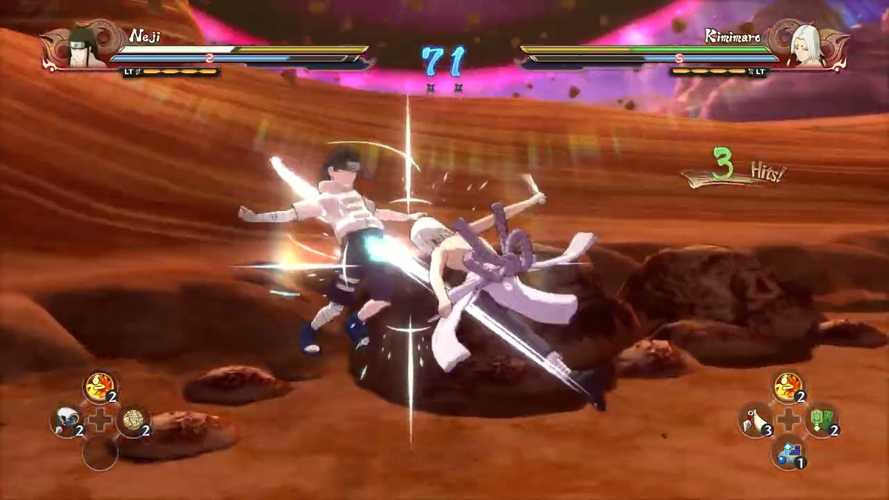 Neji (Part 1) vs Kimimaro - Naruto Shippuden Ultimate Ninja Storm 4 Road to Boruto