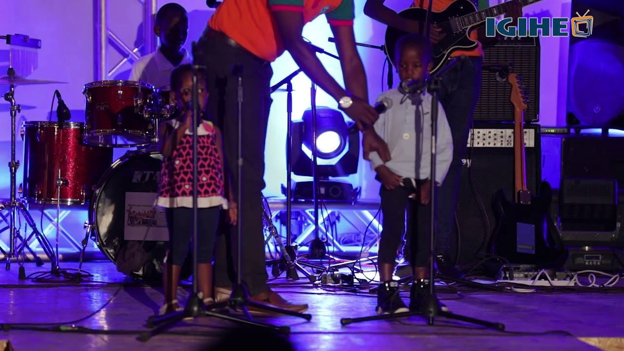 Imiririmbire idasanzwe y'Abana yashimishije abitabiriye Isano Arts Festival