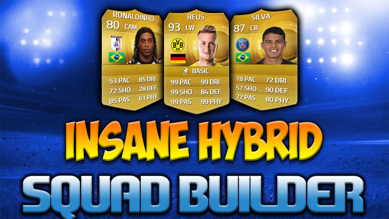 FIFA 15 - INSANE CHEAP HYBRID SQUAD BUILDER