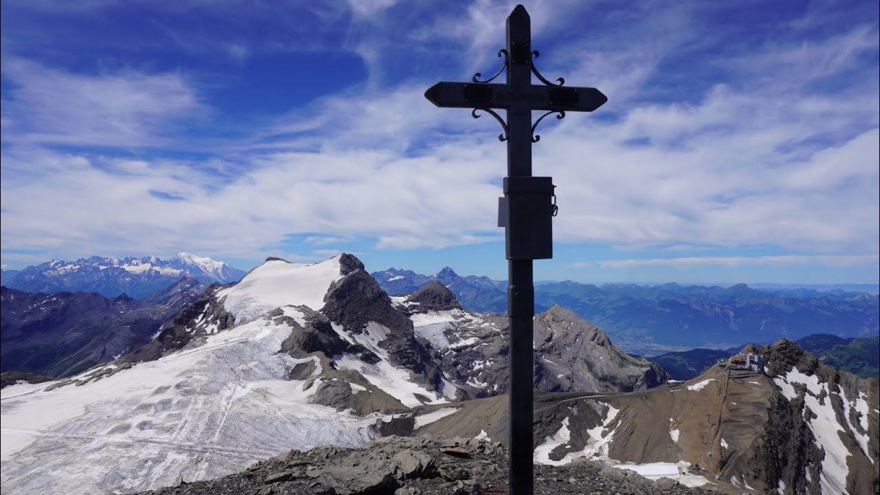 Randonnée Becca d'Audon/Oldenhorn(3123m) en boucle depuis Col du Sanetsch, Valais, Suisse,09-07-2022