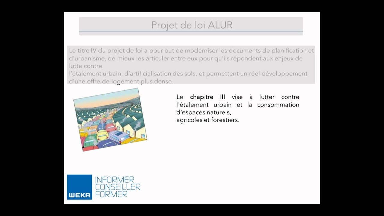 Loi ALUR, réforme du PLU : quelles conséquences pour les collectivités ?