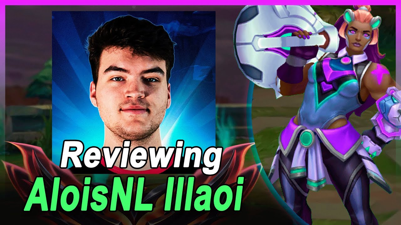 Reviewing @AloisNL Illaoi vs Darius Top - Challenger Review