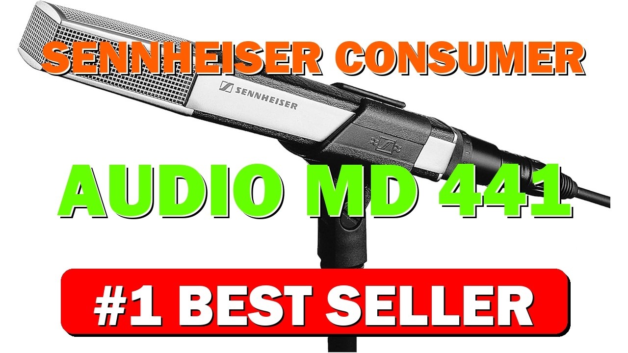 Sennheiser Consumer Audio MD 441 U Dynamic Super Cardioid Microphone Black - B0003066XC