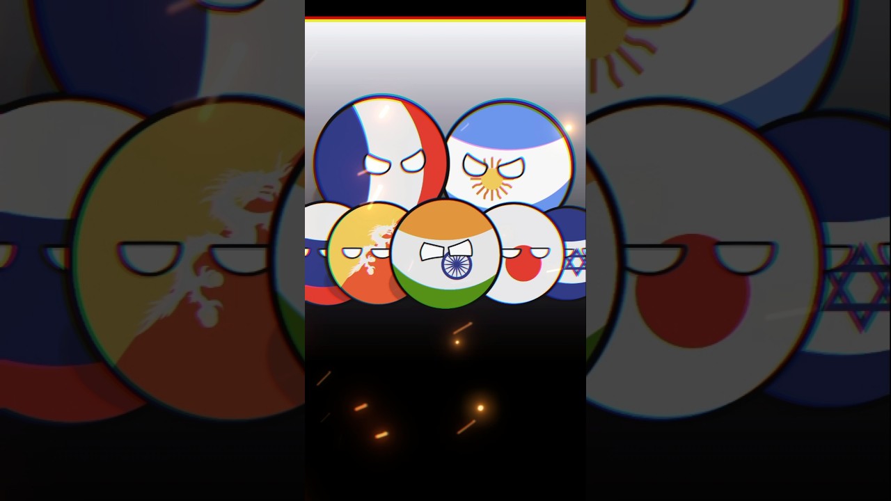 Vountries that support india and vietnam 🇮🇳vs🇻🇳 #shorts #countryballs #allcountrys