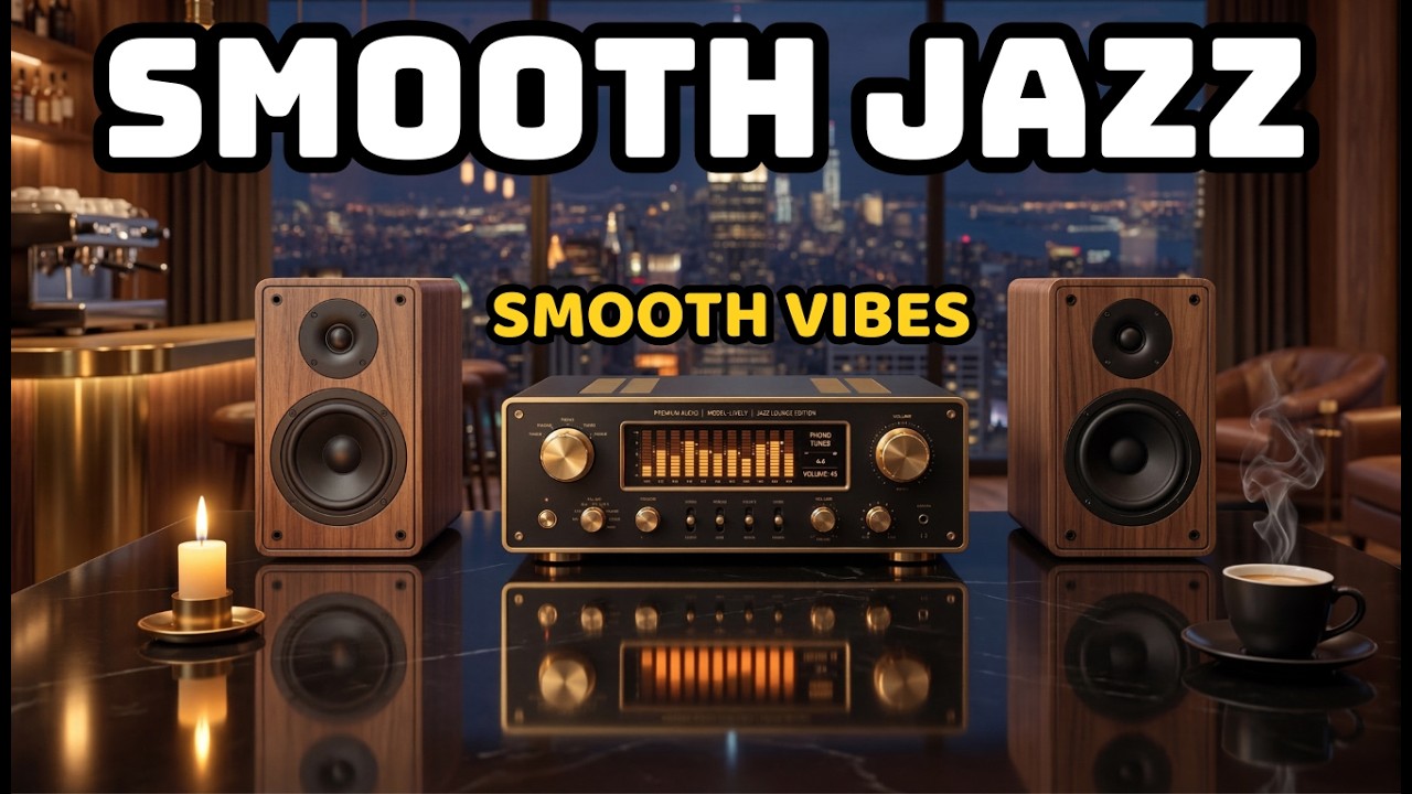 Smooth Jazz x Soulful R&B – Cozy Beats for All-Day Listening & Deep Relaxation