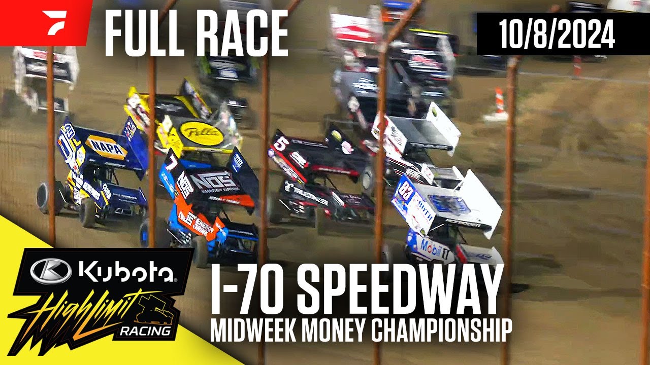 FULL RACE: Kubota High Limit Racing at I-70 Speedway 10/8/2024