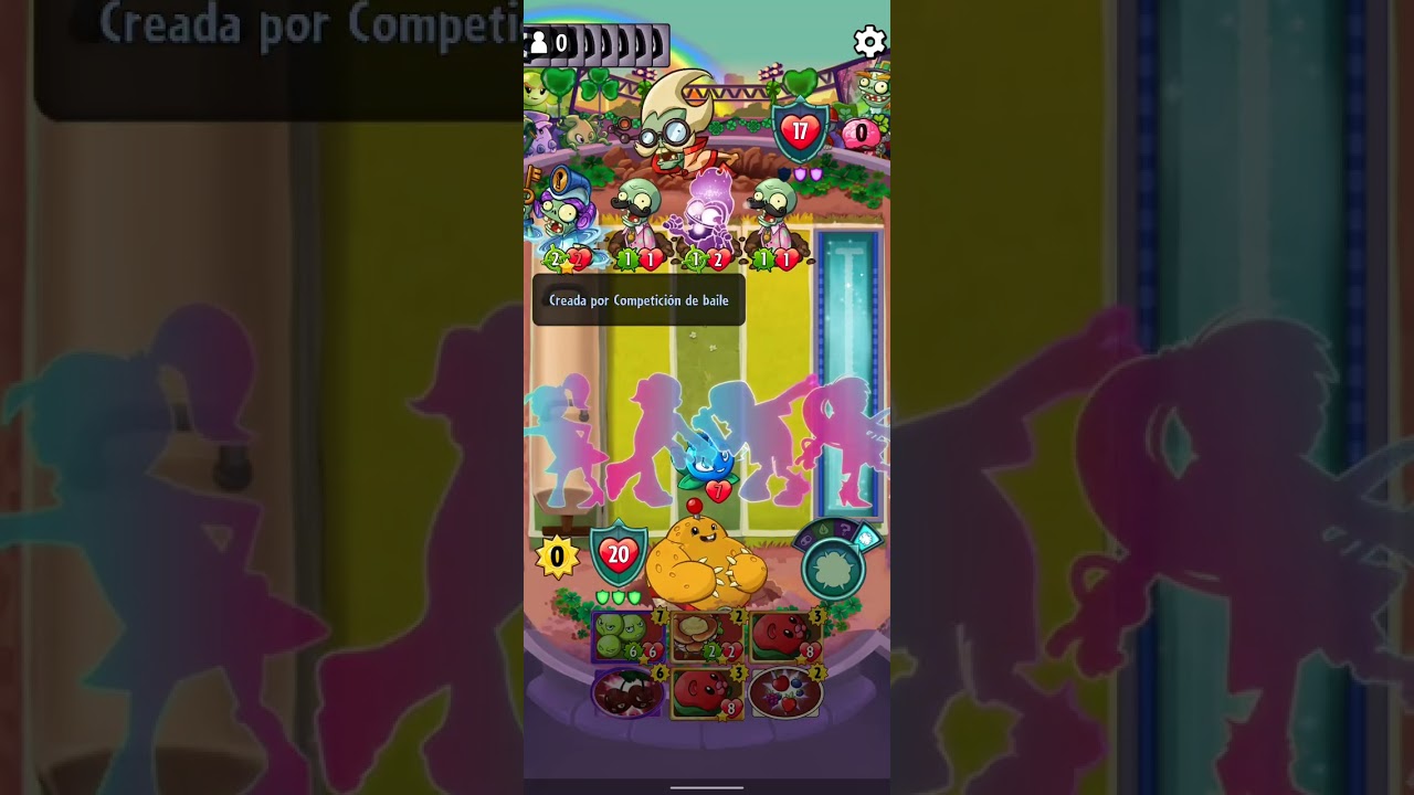 Jugando el evento de pvz heroes