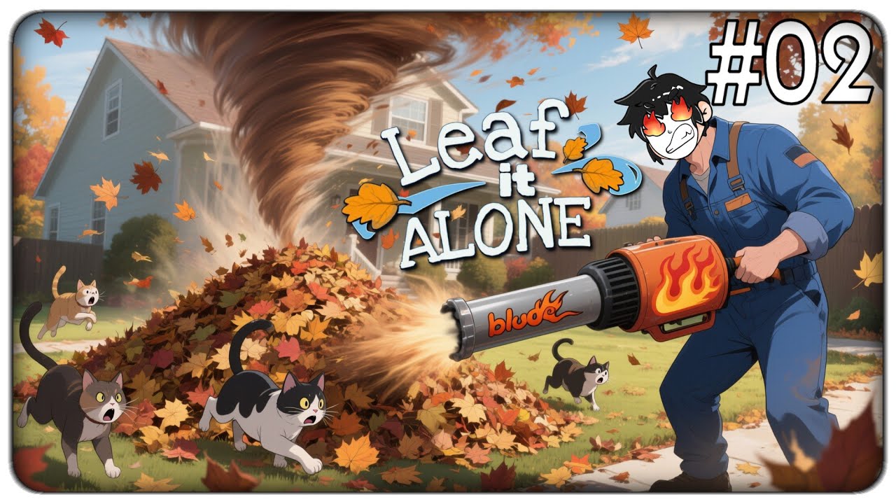 HO COMPRATO IL POTENTISSIMO SPARA-FOGLIE E RIPULITO TUTTO AL 100% (fine) | Leaf it Alone - ep.02