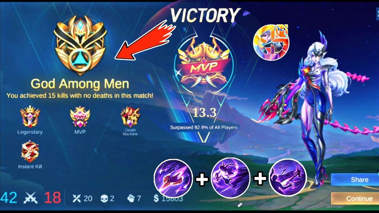 👑 Obsidia Best Build for Rank Push | God Level Damage 😈 | Mythic Gameplay 
