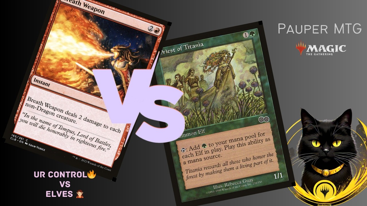 UR Control Vs Elves [Pauper Gameplay]