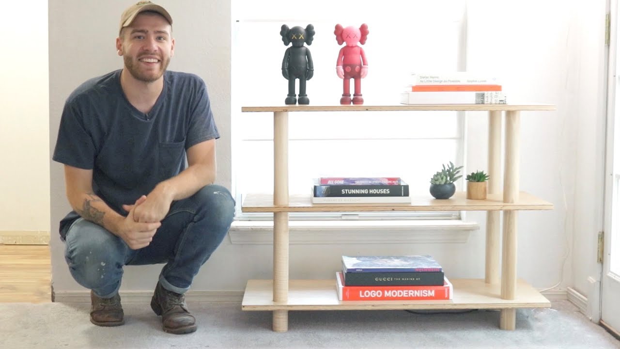 DIY Modern Bookshelf | Modern Builds | EP. 75