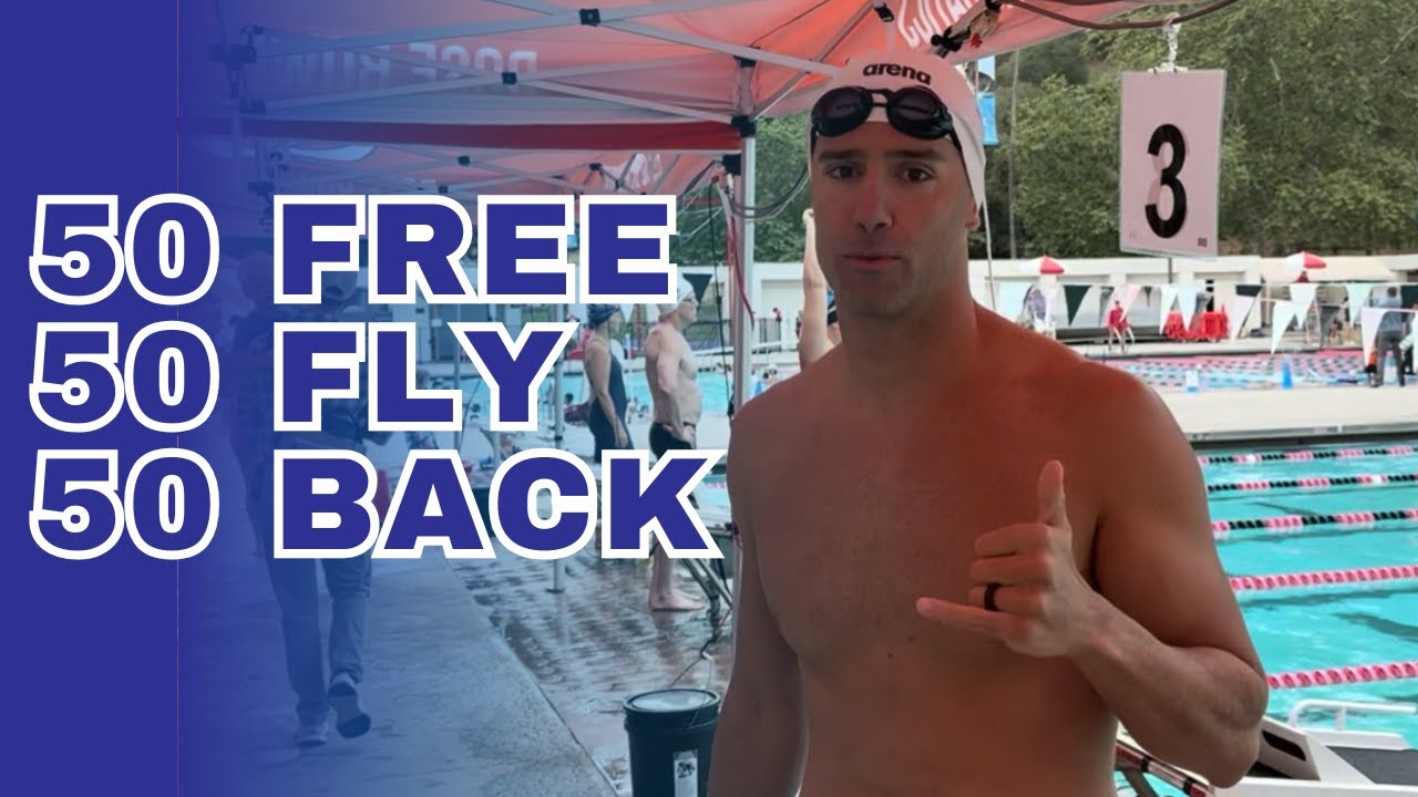 Rose Bowl Masters Swim Meet &ndash; 50 Free, Fly & Back + Underwater Fun
