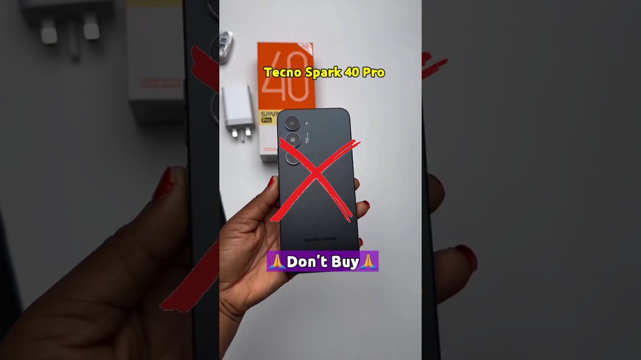 ❌ Don&rsquo;t BUY Tecno Spark 40 Pro | 2 BIG Problems