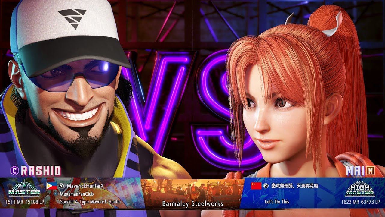 Неформальный матч по Street Fighter 6 - MaverickHunterX (Рашид) против Май