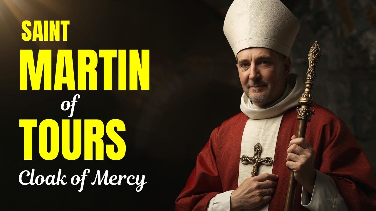 Saint Martin of Tours — He Cut His Cloak in Half… Then Christ Appeared