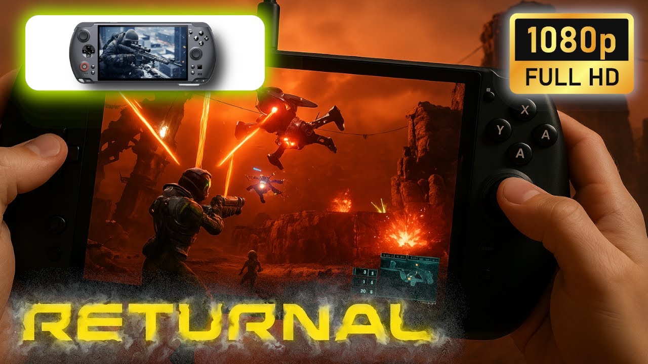 GPD WIN 5 - AI Max+ 395 | Returnal | 1080p | High settings