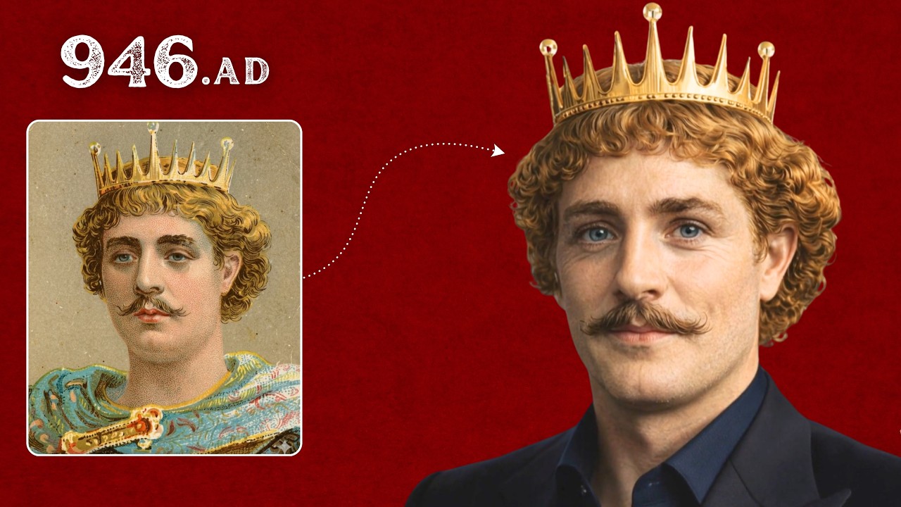 50 medieval England Faces from History Brought Back in Modern Time
