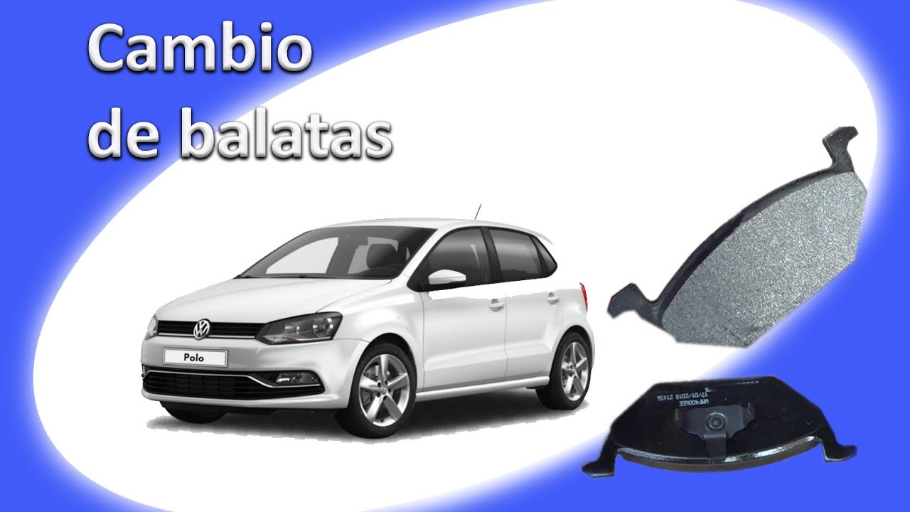 Cambio de balatas delanteras Polo 2014 Vento