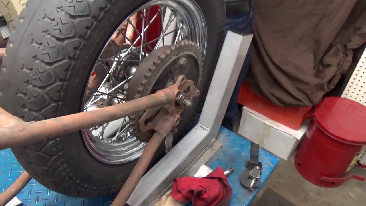 Mocking Up The Flathead Harley Davidson Project Bike