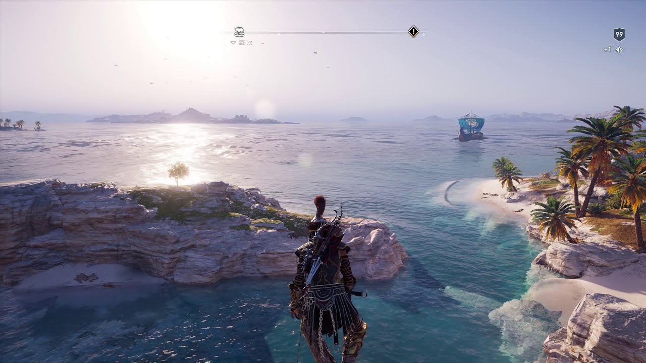 Assassin's Creed: Odyssey beautiful places, locations and landscapes in 1440p