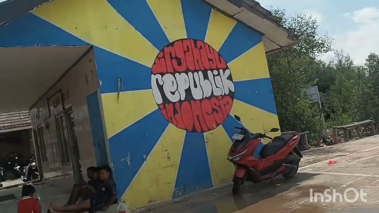 Menuju spot mancing di lokasi si abang pitung 
