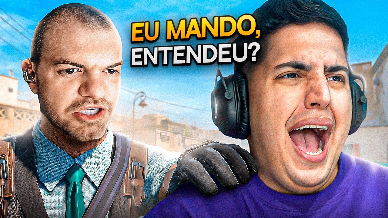 virei ALUNO do WAVE IGL e OBEDECI TODAS SUAS CALLS no CS 2
