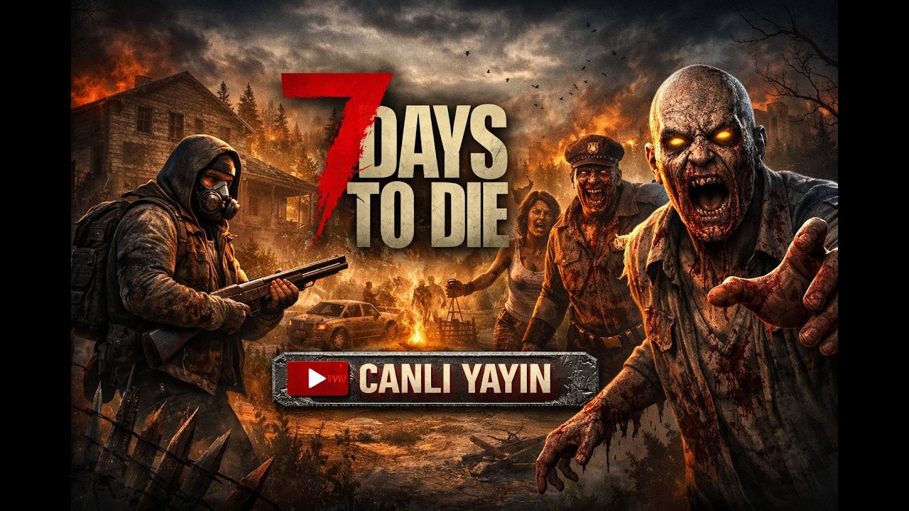 7 Days to Die canlı YAYINI