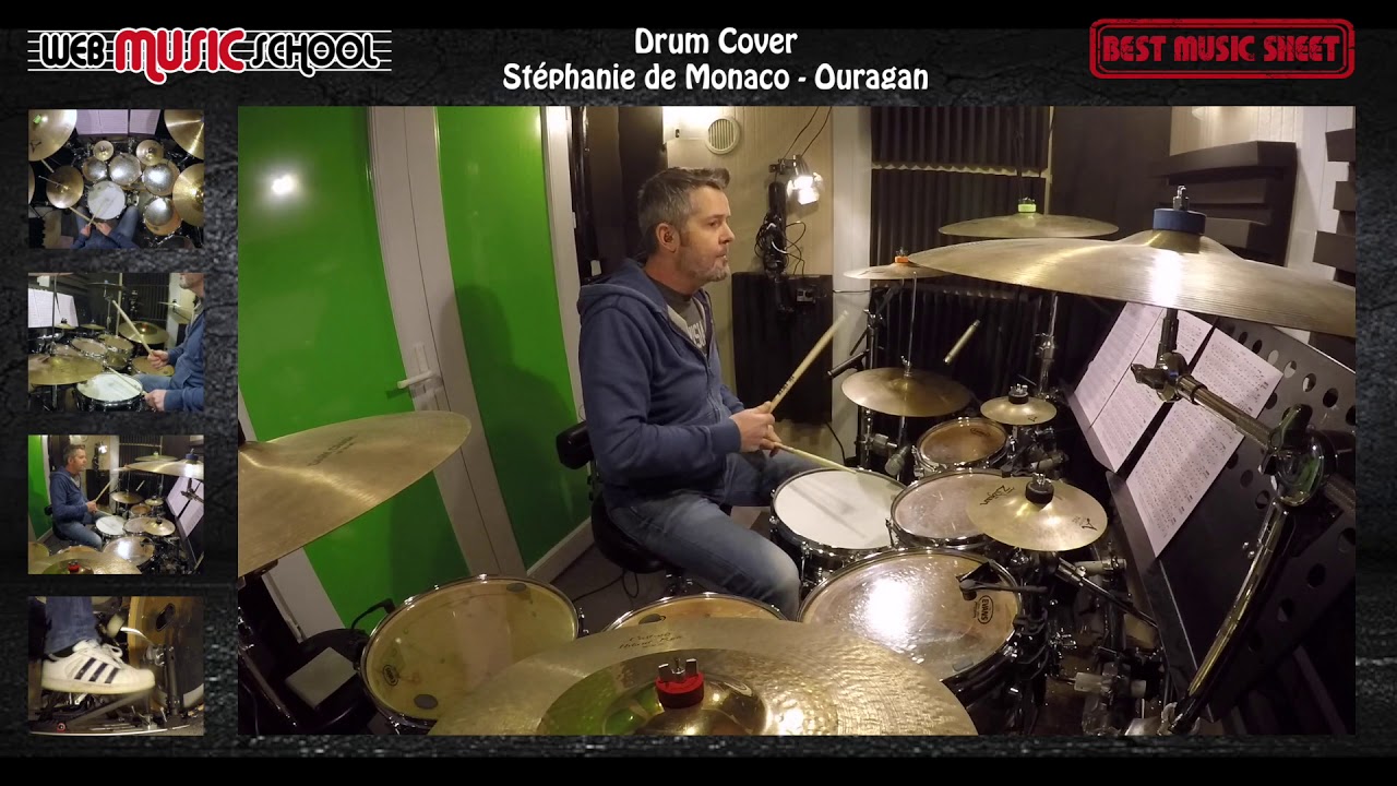 Stéphanie de Monaco - Ouragan - DRUM COVER